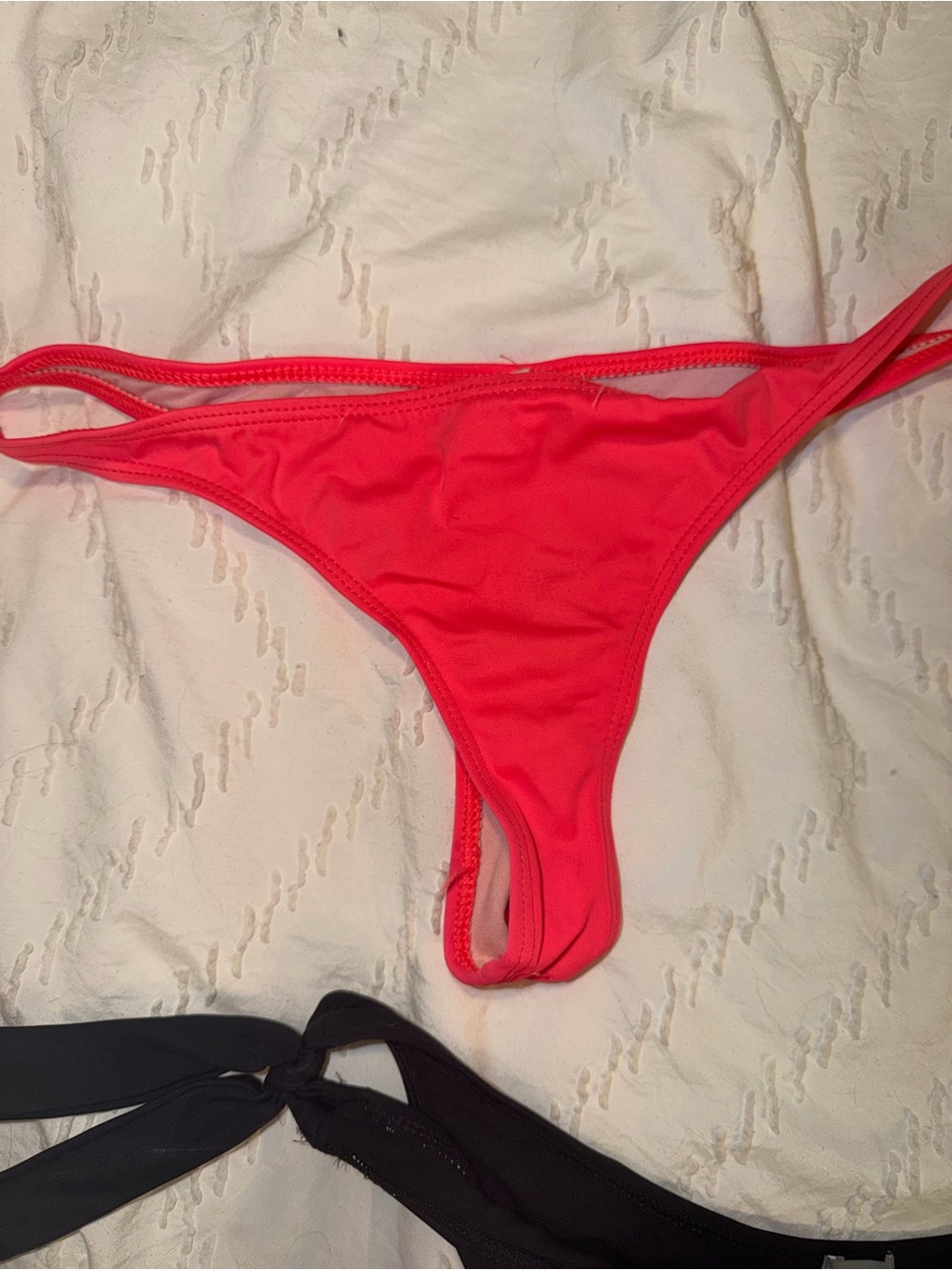 Neon Pink Bikini Bottom